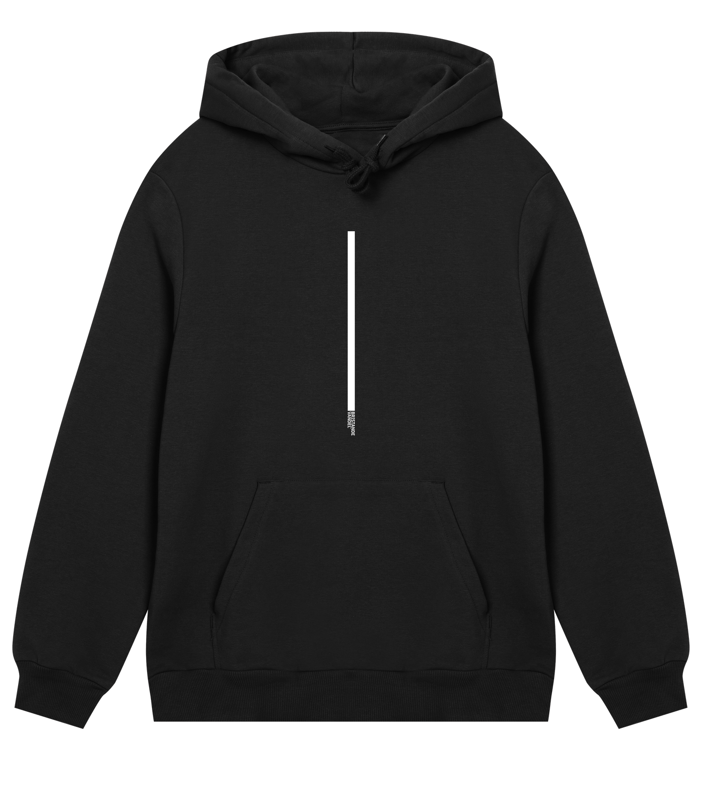 Hoodie, den breda vita linjen