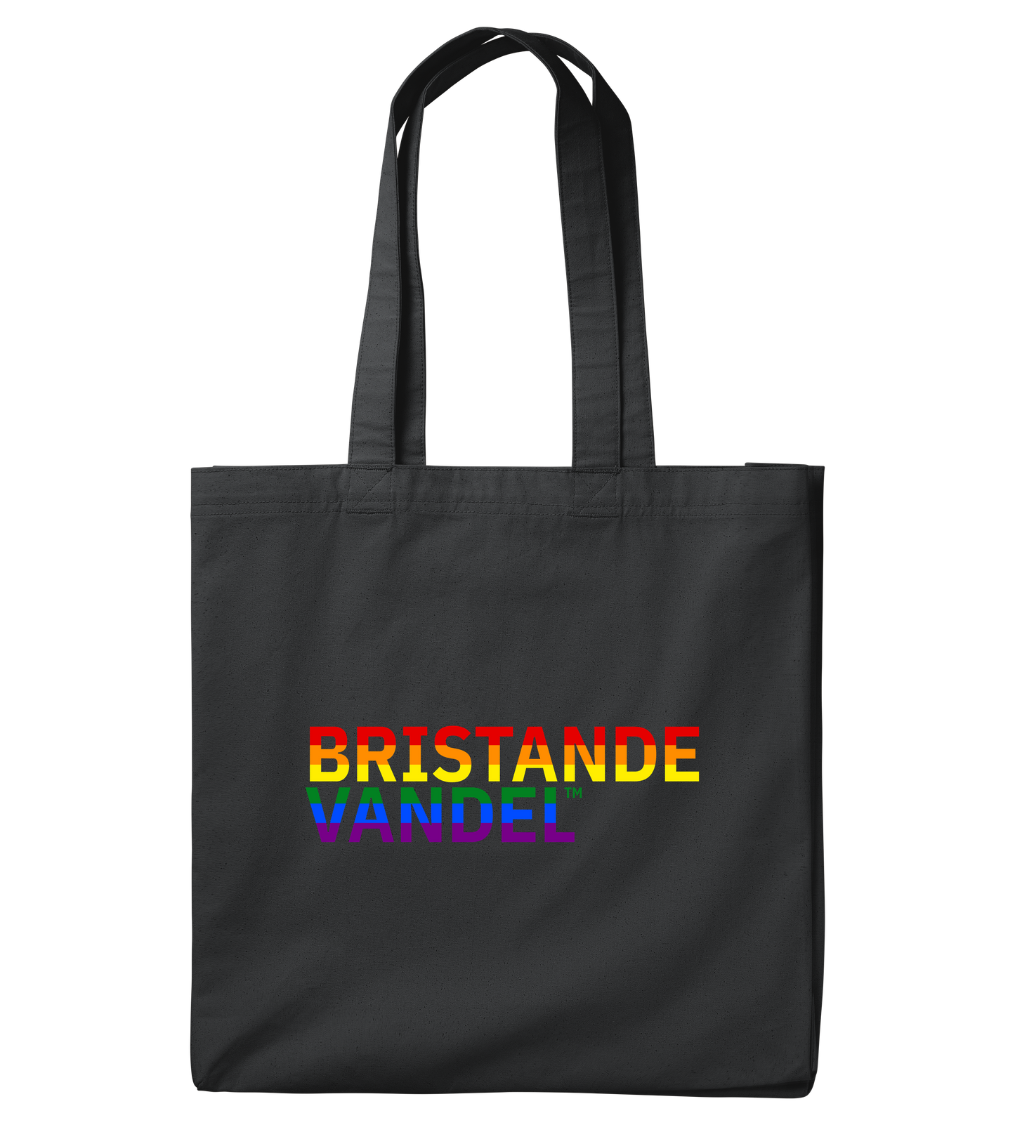 Boxy tote, regnbågslogga