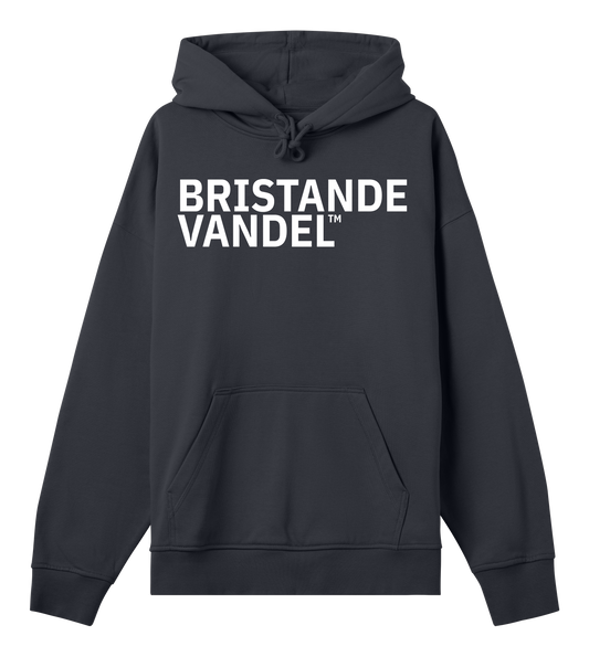 Boxy hoodie, stor logga