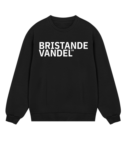 Sweatshirt med stor logga